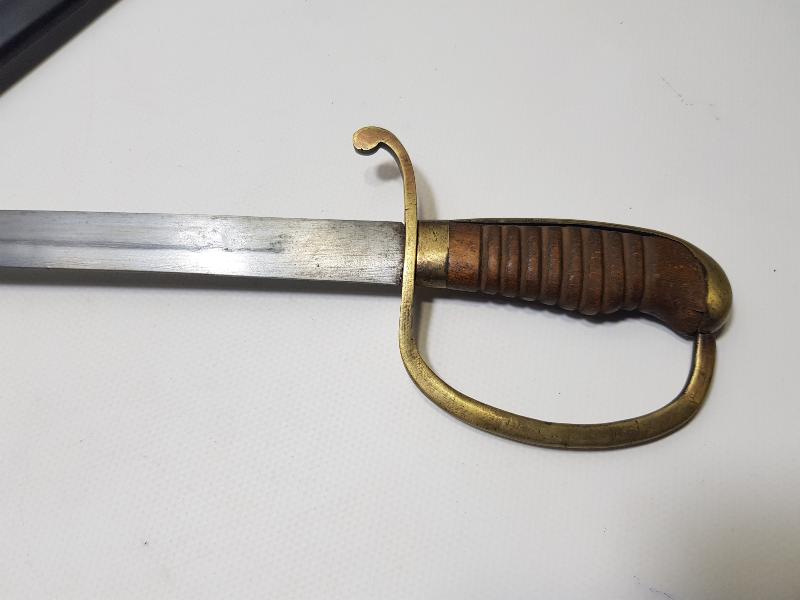 OSMANLI DÖNEMİ ALLAH BİZİMLE YAZILI TOPÇU SUBAY KILICI