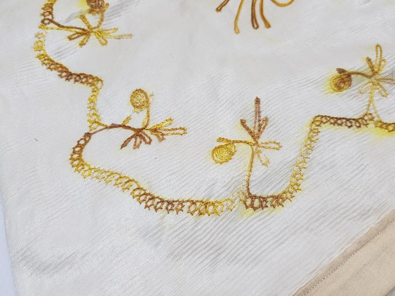 OSMANLI DÖNEMİ RUM İŞİ İPEK BOHÇA