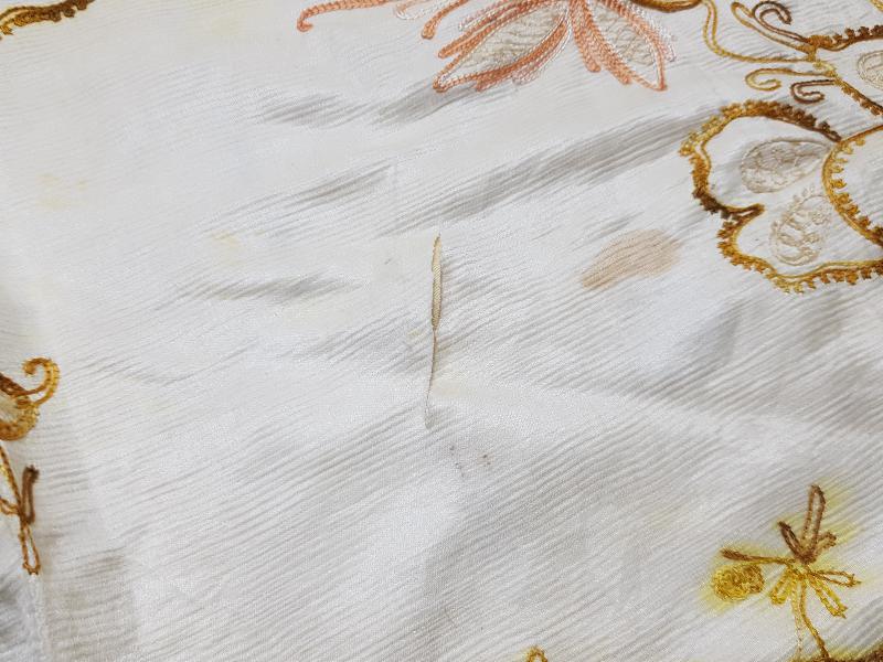 OSMANLI DÖNEMİ RUM İŞİ İPEK BOHÇA