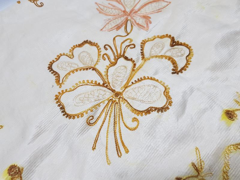 OSMANLI DÖNEMİ RUM İŞİ İPEK BOHÇA