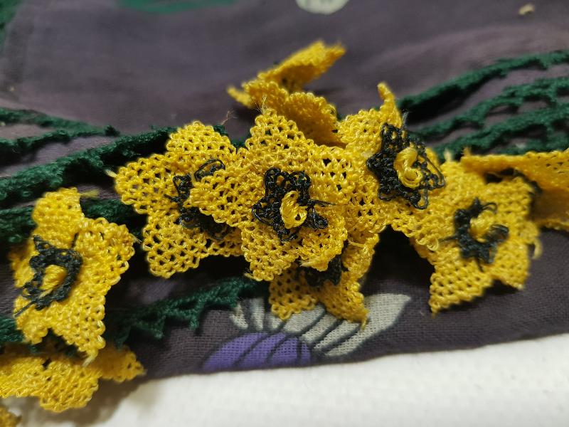 ANTİKA İĞNE OYALI YAZMA