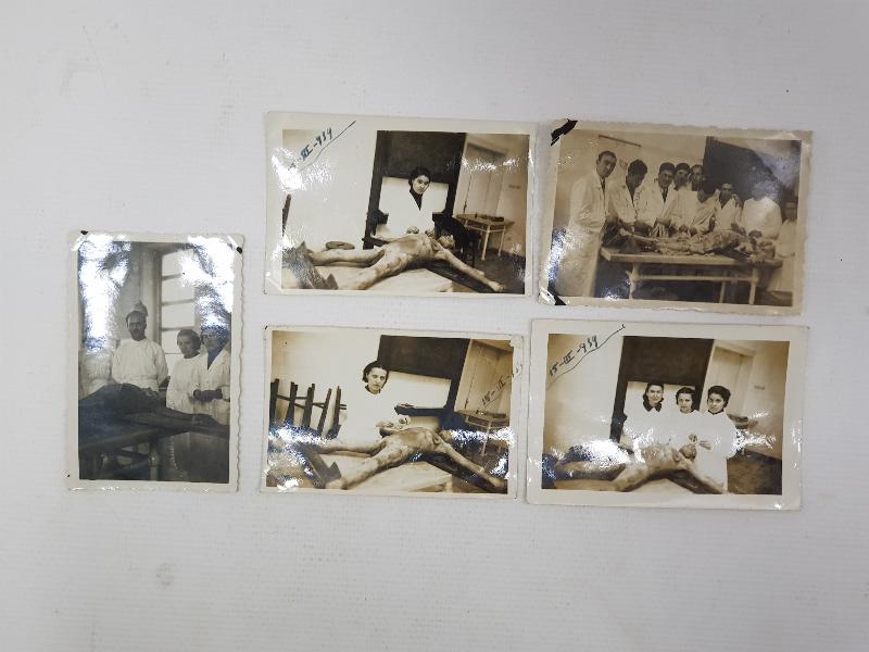 5 ADET FOTOĞRAF LOTU: 1939 TIP ÖĞRENCİLERİ KADAVRA İNCELİYOR