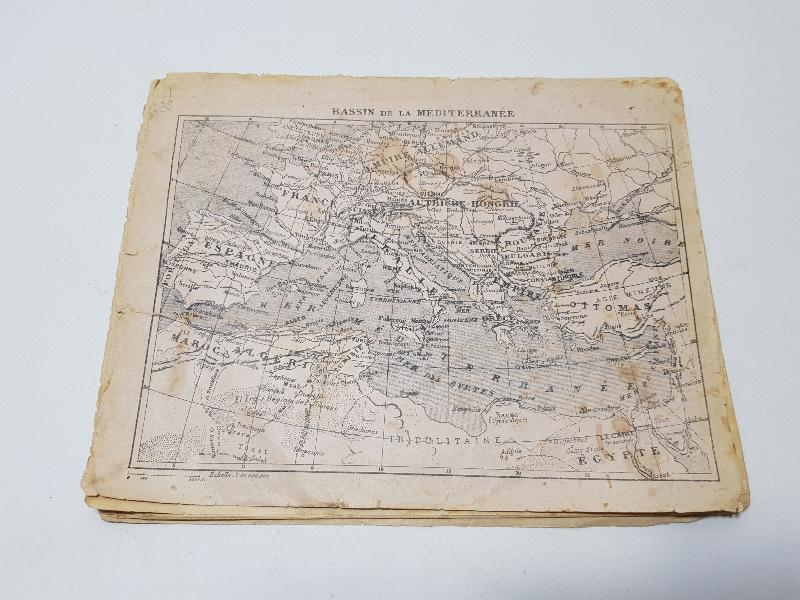 OSMANLI DÖNEMİ CONSTANTINOPLE DAMGALI YENİ YAZI METOD DEFTERİ