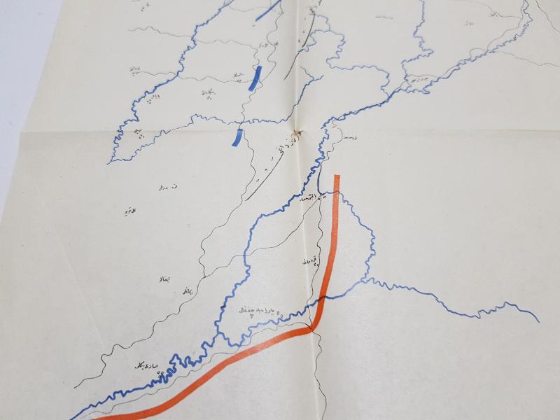 OSMANLICA BÜYÜK TAARRUZ HARİTA KROKİSİ