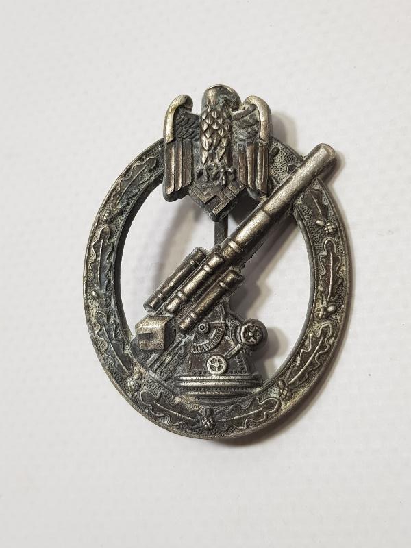 2. DÜNYA SAVAŞI DÖNEMİ ÇOK NADİR NAZİ ALMAN UÇAKSAVARCI SUBAY BRÖVESİ