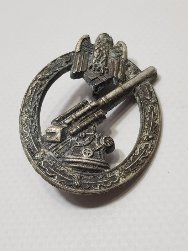 2. DÜNYA SAVAŞI DÖNEMİ ÇOK NADİR NAZİ ALMAN UÇAKSAVARCI SUBAY BRÖVESİ