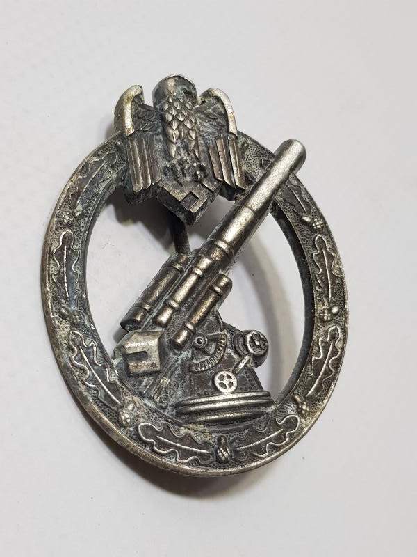 2. DÜNYA SAVAŞI DÖNEMİ ÇOK NADİR NAZİ ALMAN UÇAKSAVARCI SUBAY BRÖVESİ