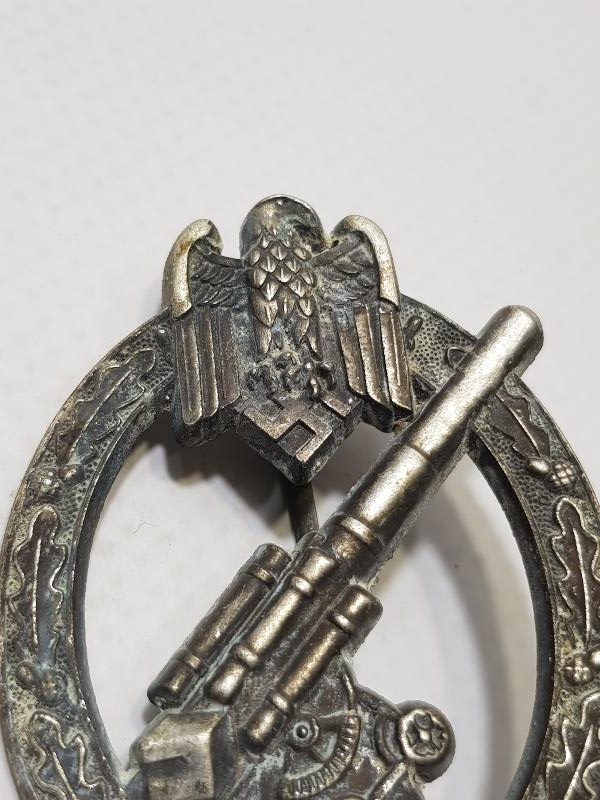 2. DÜNYA SAVAŞI DÖNEMİ ÇOK NADİR NAZİ ALMAN UÇAKSAVARCI SUBAY BRÖVESİ