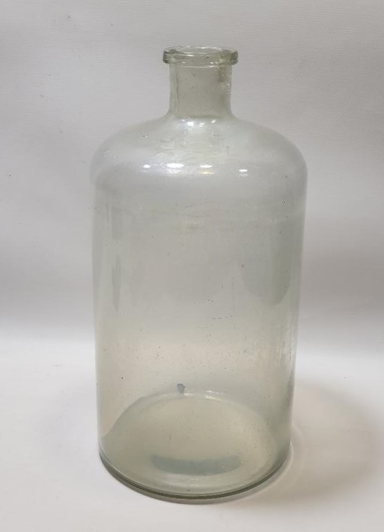 OSMANLICA ŞİŞECİ SANTOROSO İZMİR YAZILI CAM ŞİŞE