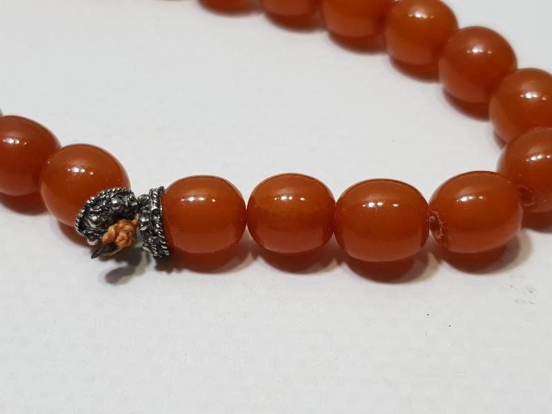 ANTİKA DAMLA KEHRİBAR KOLYE - GERDANLIK