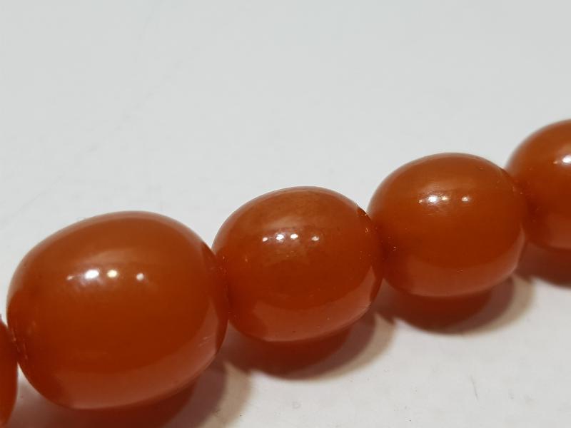 ANTİKA DAMLA KEHRİBAR KOLYE - GERDANLIK