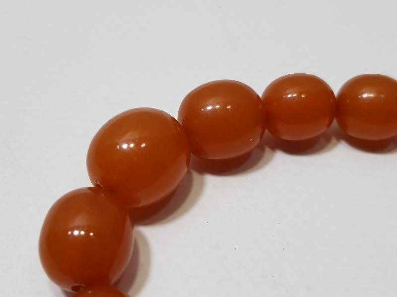 ANTİKA DAMLA KEHRİBAR KOLYE - GERDANLIK