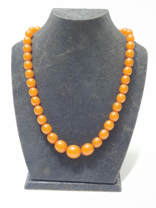 ANTİKA DAMLA KEHRİBAR KOLYE - GERDANLIK