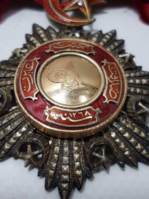 OSMANLI DÖNEMİ 3. DERECE MECİDİ NİŞANI