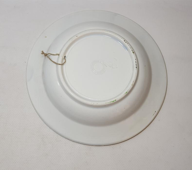 OSMANLI DÖNEMİ ÇOK NADİR KUŞ RESİMLİ PORSELEN TABAK