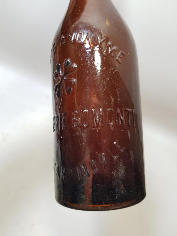 OSMANLI DÖNEMİ BOMONTİ BİRA ŞİŞESİ