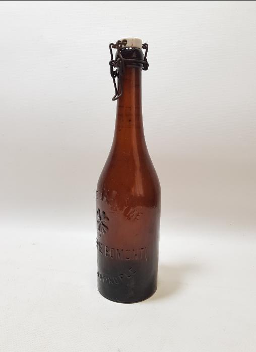 OSMANLI DÖNEMİ BOMONTİ BİRA ŞİŞESİ