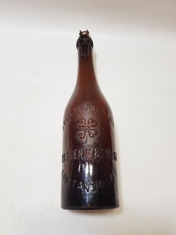 OSMANLI DÖNEMİ BOMONTİ BİRA ŞİŞESİ