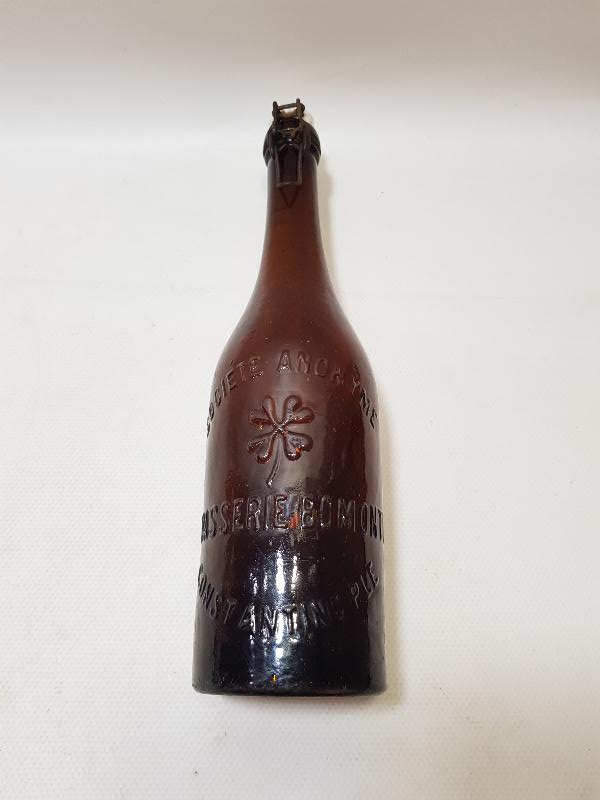 OSMANLI DÖNEMİ BOMONTİ BİRA ŞİŞESİ