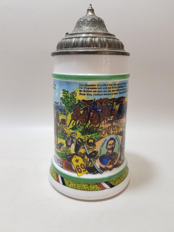 1. DÜNYA SAVAŞI VE KAISER WILHELM RESİMLİ OPAL TANKART