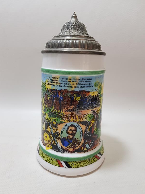 1. DÜNYA SAVAŞI VE KAISER WILHELM RESİMLİ OPAL TANKART