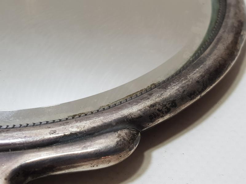 1. DÜNYA SAVAŞI İNGİLİZ DONANMASI HATIRA GÜMÜŞ AYNA