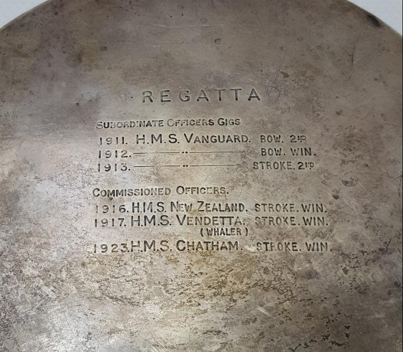 1. DÜNYA SAVAŞI İNGİLİZ DONANMASI HATIRA GÜMÜŞ AYNA