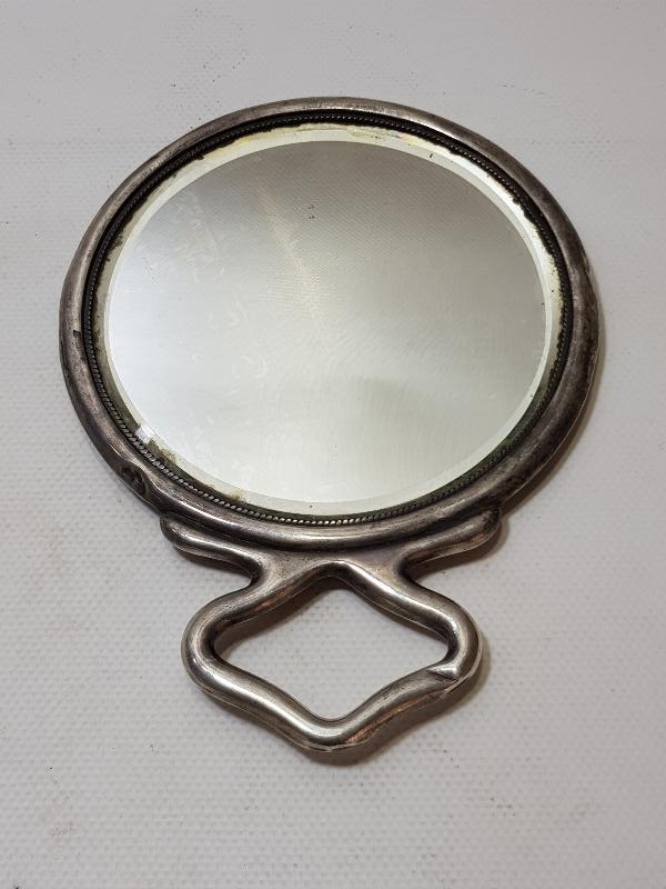 1. DÜNYA SAVAŞI İNGİLİZ DONANMASI HATIRA GÜMÜŞ AYNA