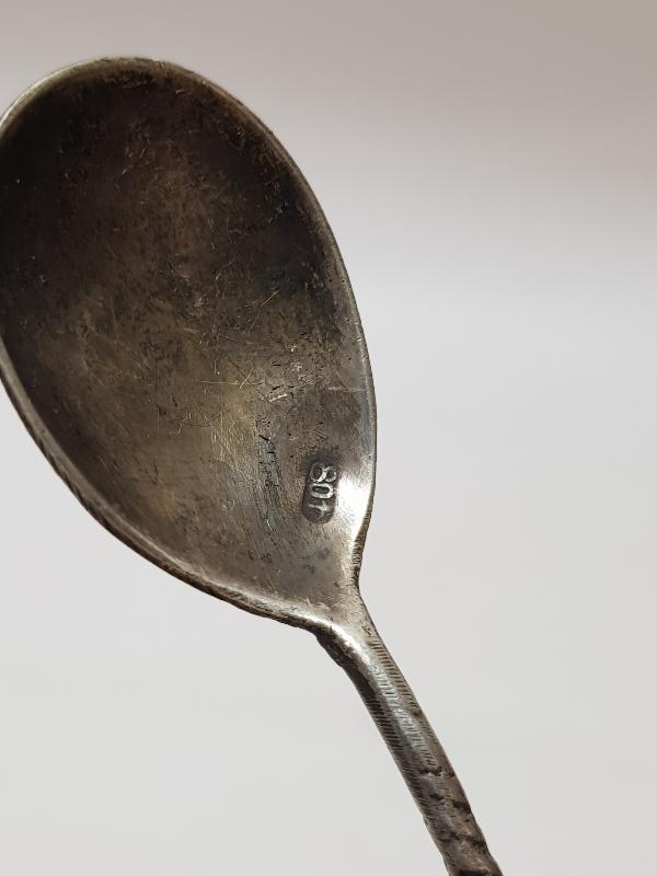 OSMANLI DÖNEMİ İZMİR RUM İŞİ ÇOK NADİR GÜMÜŞ ÇAY KAŞIĞI SETİ