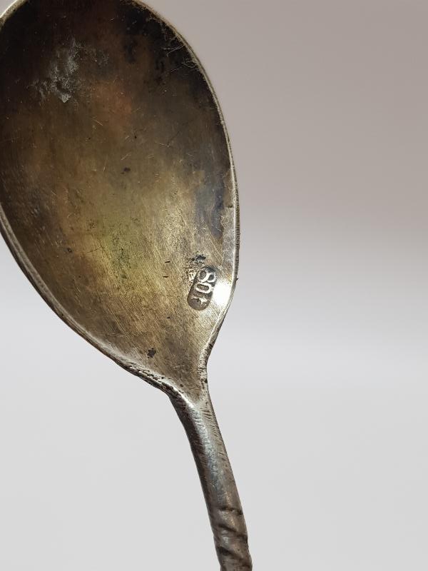 OSMANLI DÖNEMİ İZMİR RUM İŞİ ÇOK NADİR GÜMÜŞ ÇAY KAŞIĞI SETİ