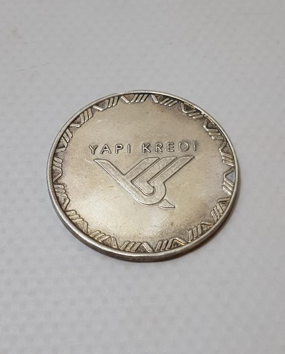 YAPI KREDİ BANKASI GÜMÜŞ 15. YIL MADALYASI