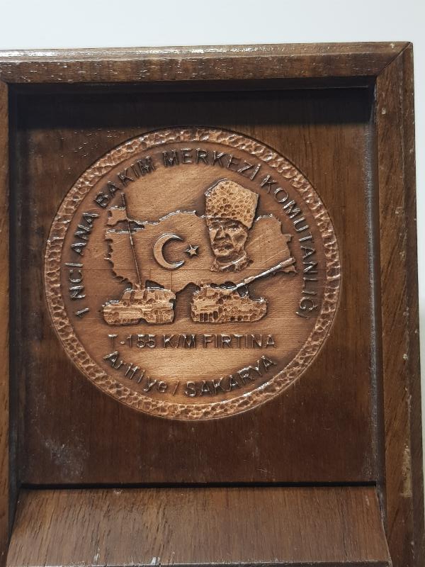 1. ANA BAKIM MERKEZİ KOMUTANLIĞI NADİR PLAKET MADALYA