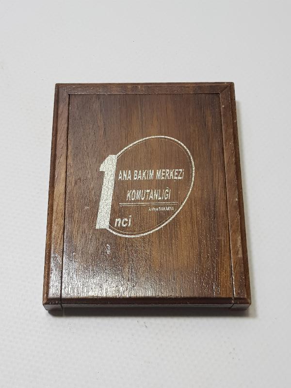 1. ANA BAKIM MERKEZİ KOMUTANLIĞI NADİR PLAKET MADALYA