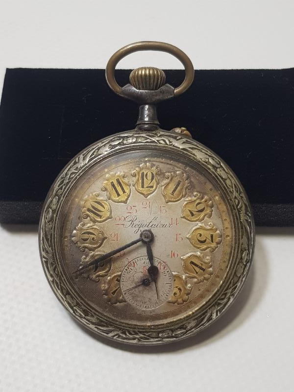 OSMANLI DÖNEMİ MENEVİŞ KASA REGULATOR CEP SAATİ