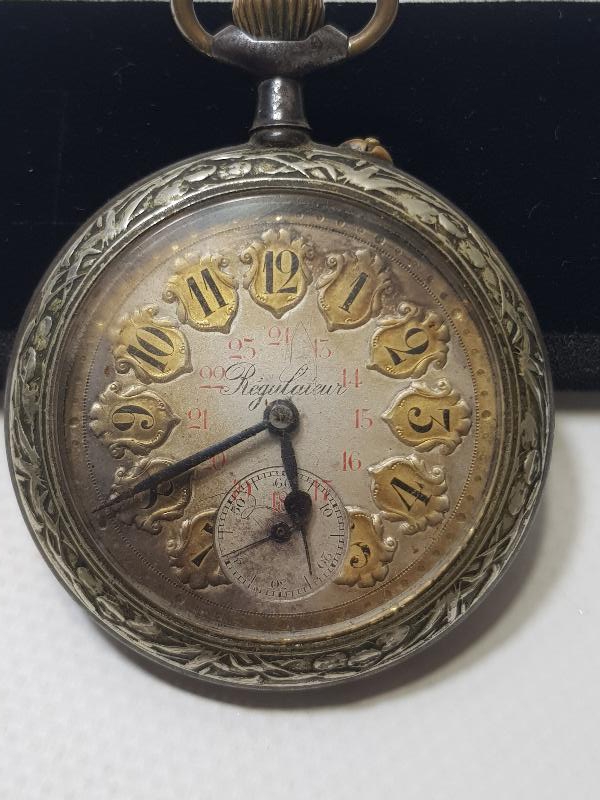 OSMANLI DÖNEMİ MENEVİŞ KASA REGULATOR CEP SAATİ