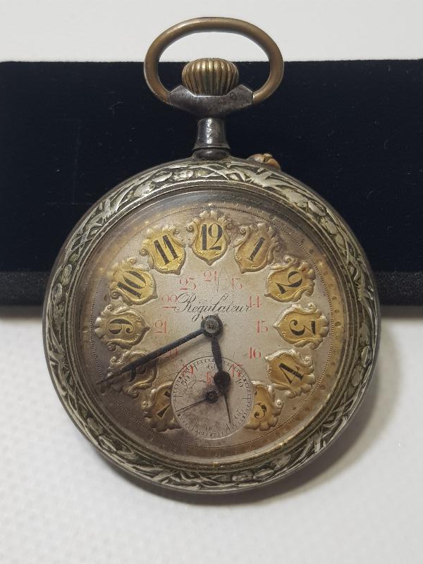 OSMANLI DÖNEMİ MENEVİŞ KASA REGULATOR CEP SAATİ