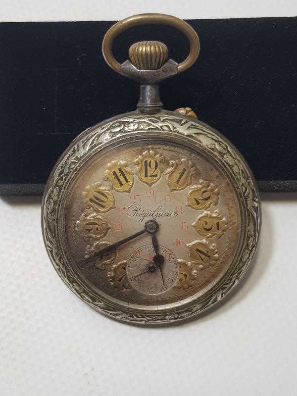 OSMANLI DÖNEMİ MENEVİŞ KASA REGULATOR CEP SAATİ