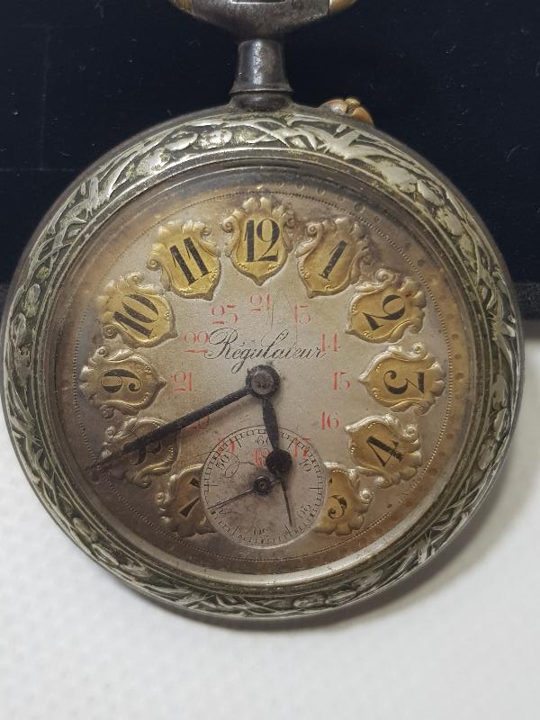 OSMANLI DÖNEMİ MENEVİŞ KASA REGULATOR CEP SAATİ