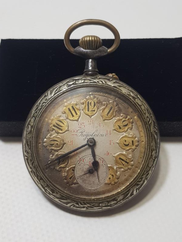 OSMANLI DÖNEMİ MENEVİŞ KASA REGULATOR CEP SAATİ