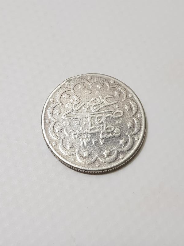 SULTAN MEHMET REŞAT DÖNEMİ 1327/10 CÜLUS NADİR 10 KURUŞ