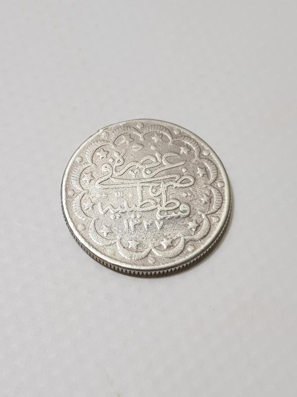 SULTAN MEHMET REŞAT DÖNEMİ 1327/10 CÜLUS NADİR 10 KURUŞ