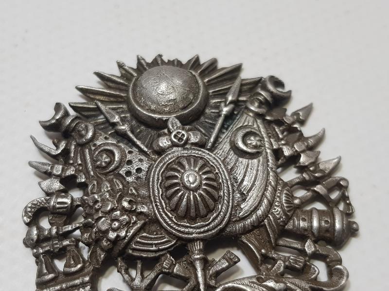 OSMANLI DÖNEMİ ÇOK NADİR GÜMÜŞ OSMANLI DEVLET ARMASI