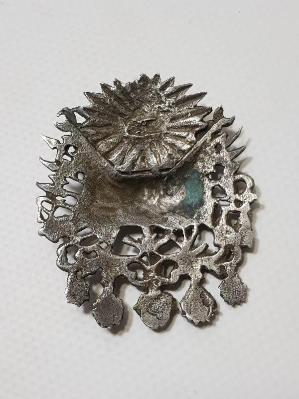 OSMANLI DÖNEMİ ÇOK NADİR GÜMÜŞ OSMANLI DEVLET ARMASI