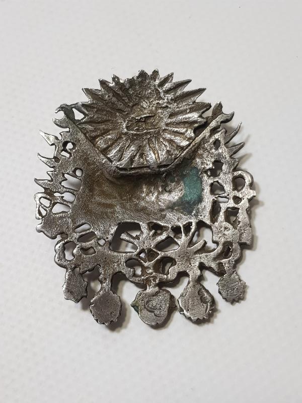 OSMANLI DÖNEMİ ÇOK NADİR GÜMÜŞ OSMANLI DEVLET ARMASI