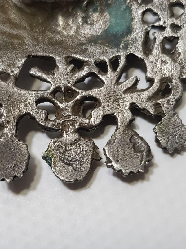 OSMANLI DÖNEMİ ÇOK NADİR GÜMÜŞ OSMANLI DEVLET ARMASI