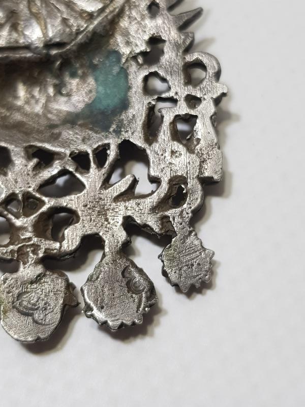 OSMANLI DÖNEMİ ÇOK NADİR GÜMÜŞ OSMANLI DEVLET ARMASI