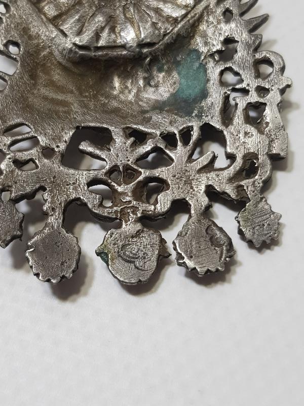 OSMANLI DÖNEMİ ÇOK NADİR GÜMÜŞ OSMANLI DEVLET ARMASI