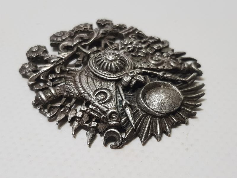 OSMANLI DÖNEMİ ÇOK NADİR GÜMÜŞ OSMANLI DEVLET ARMASI