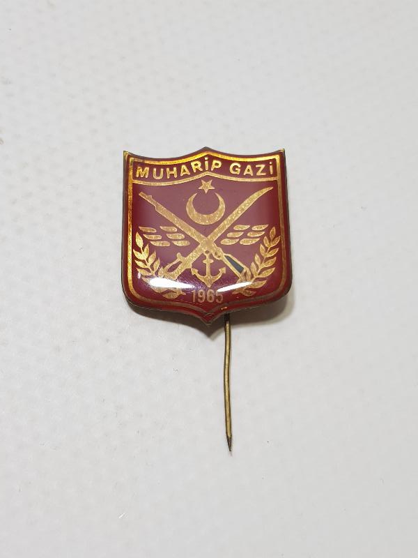 İSTİKLAL MADALYALILARA VERİLEN MUHARİP GAZİ ROZETİ