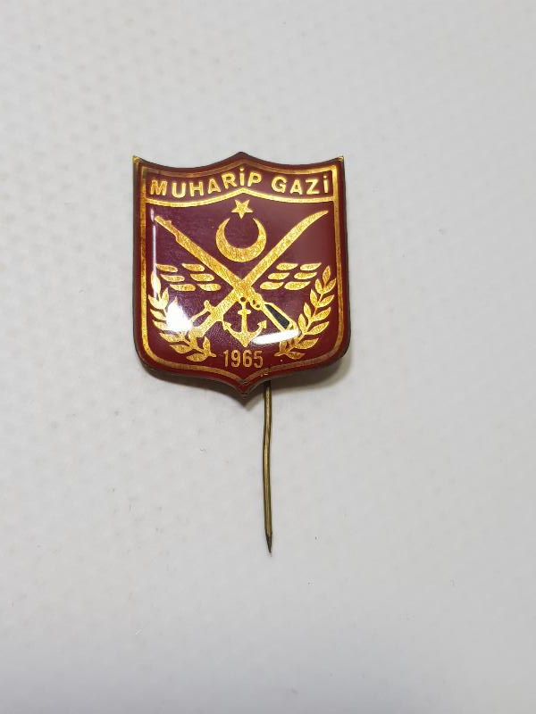 İSTİKLAL MADALYALILARA VERİLEN MUHARİP GAZİ ROZETİ
